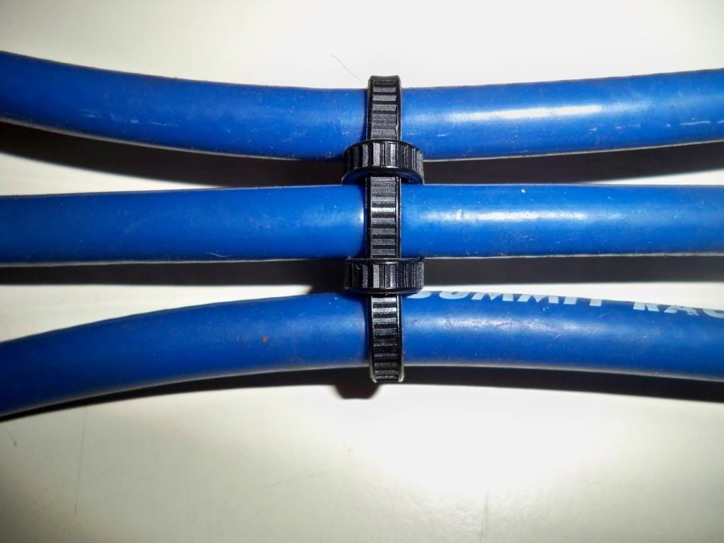 Cheap tricks Homemade spark plug wire seperators. Jeep Enthusiast Forums